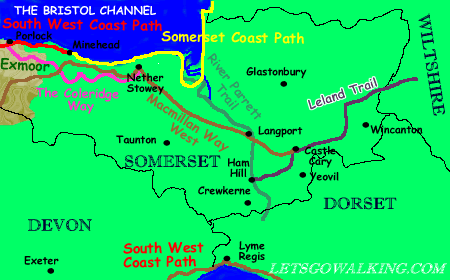 Somerset and Exmoor Walking Holidays – Lets Go Walking